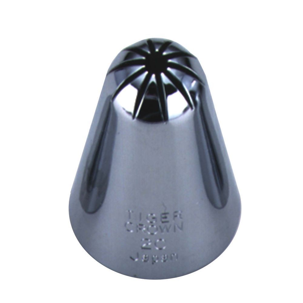 タイガークラウン（TIGERCROWN） 手作り口金　大　＃２Ｃ　花型 1022, シルバー, #2C