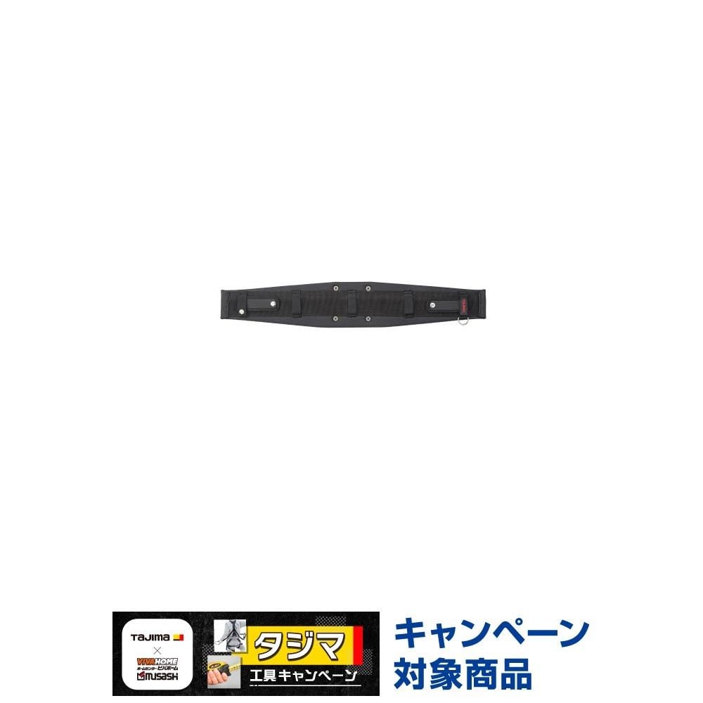 TAJIMA（タジマ）　SEG胴当てベルト 剛厚 Lサイズ　GAXW800, ブラック, Lサイズ
