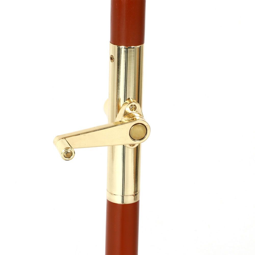 不二貿易  木製パラソル　270ｃｍ, ブラウン, 直径約2.5m