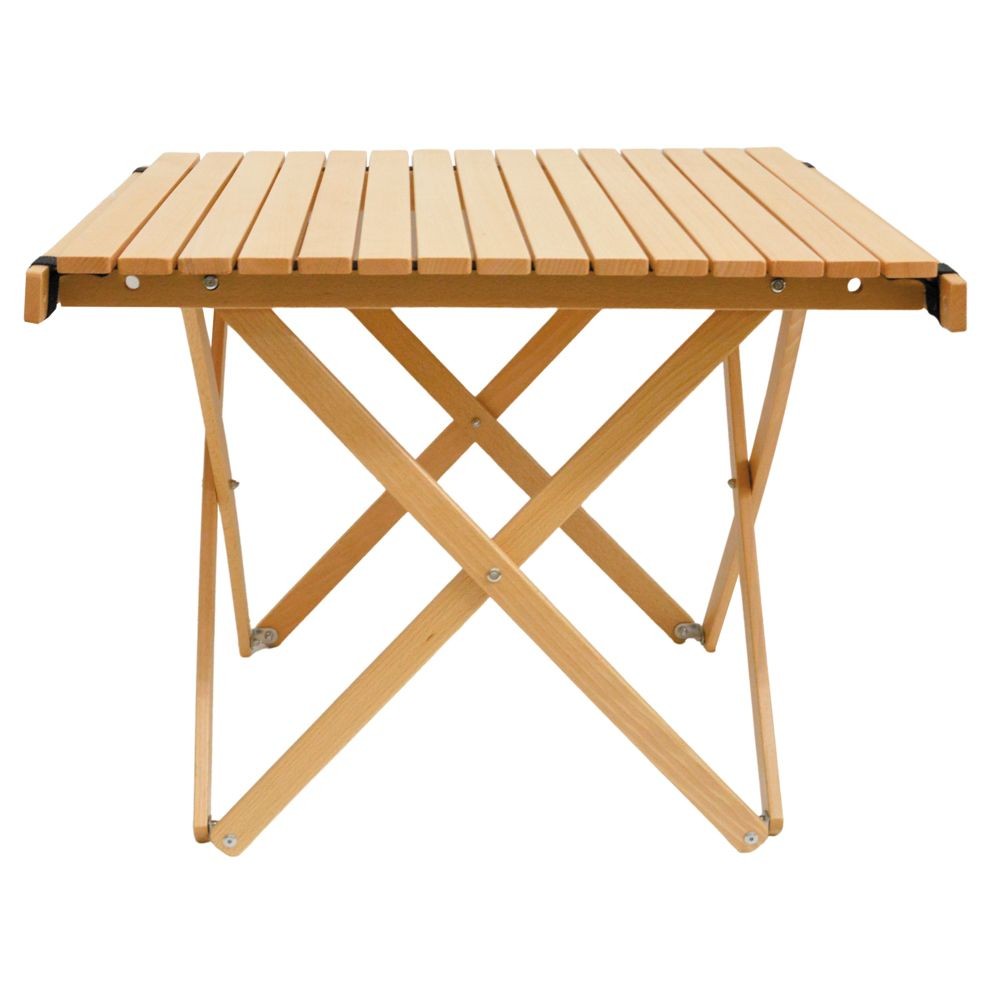 WIZ'A ウィザ　木製　ロールテーブル　５８．５ｃｍ&times;６０ｃｍ&times;３３／４ｃｍ, 木材, 1個入り