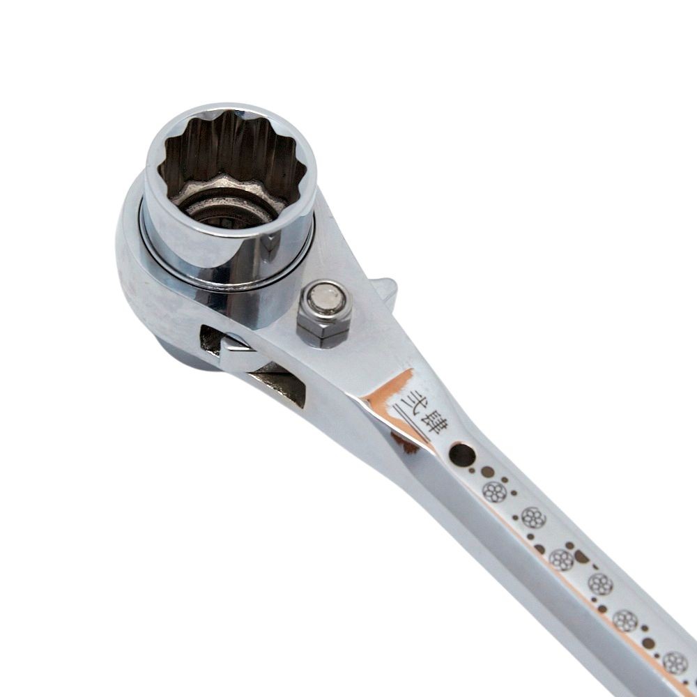 MUSTTOOL ラチェットレンチ ストレートシノ付 RW-1924SD, -, -