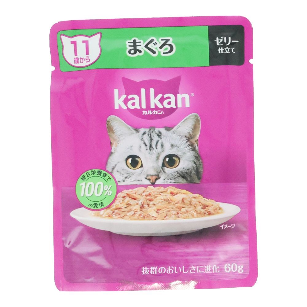 カルカンパウチ　１１歳から　まぐろ, １１歳から　まぐろ, 60g