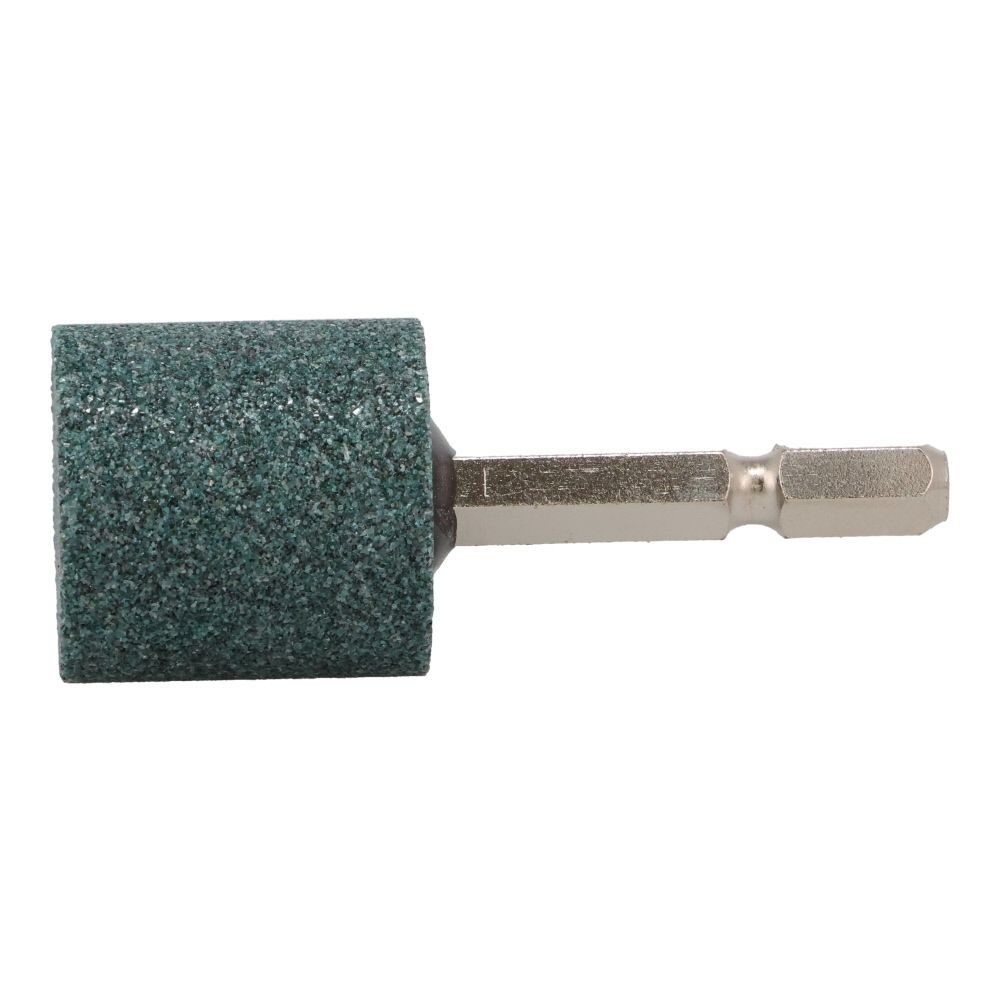 アークランズ　六角軸付円筒型砥石　25&times;25mm　非鉄用　THー4, シルバー, 25&times;25