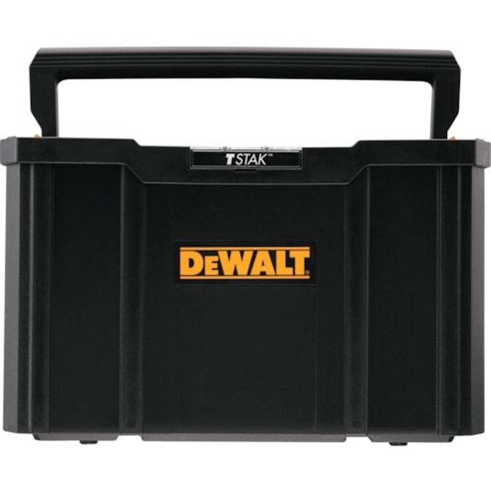 DEWALT/デウォルト システムツールボックス TSTAK ティースタックミルクボックス DWST17809, 黒/黄, DWST17809