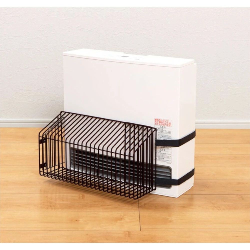 グリーンライフ 吹き出し口ガード FG-49SB ファンヒーターガード, グレー, 幅400mm×奥行192mm×高さ200mm