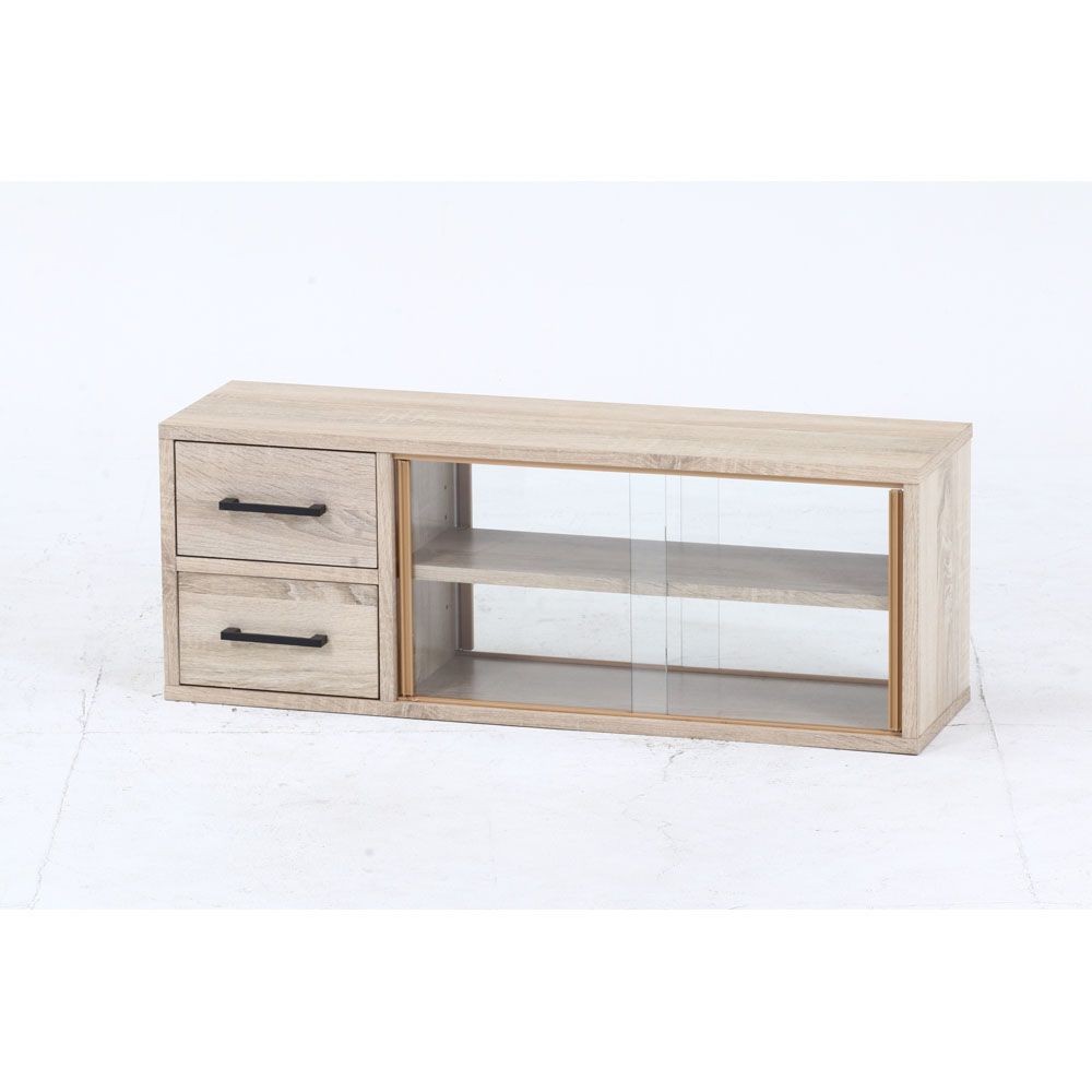 不二貿易 カウンター上収納ラック　８０幅　オーク【メーカー直送・代引不可】, オーク, 幅800mm&times;奥行260mm&times;高さ290mm