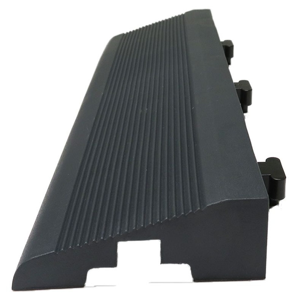 ジョイント式パネルアクセサリー　スロープ, ライトブラック, スロープ