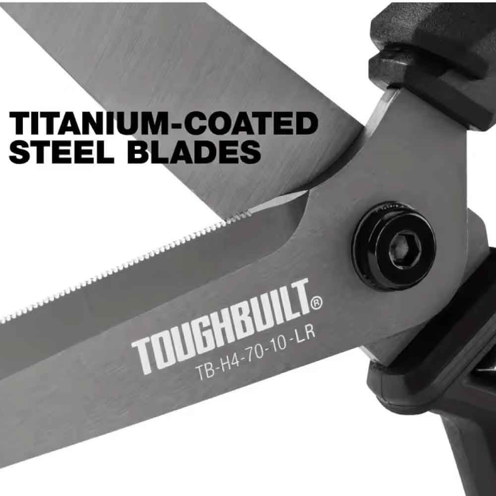 TOUGHBUILT（タフビルト）　オープンハンドル シアーズ　TB-H4-70-10-LR, 黒, TB-H4-70-10-LR