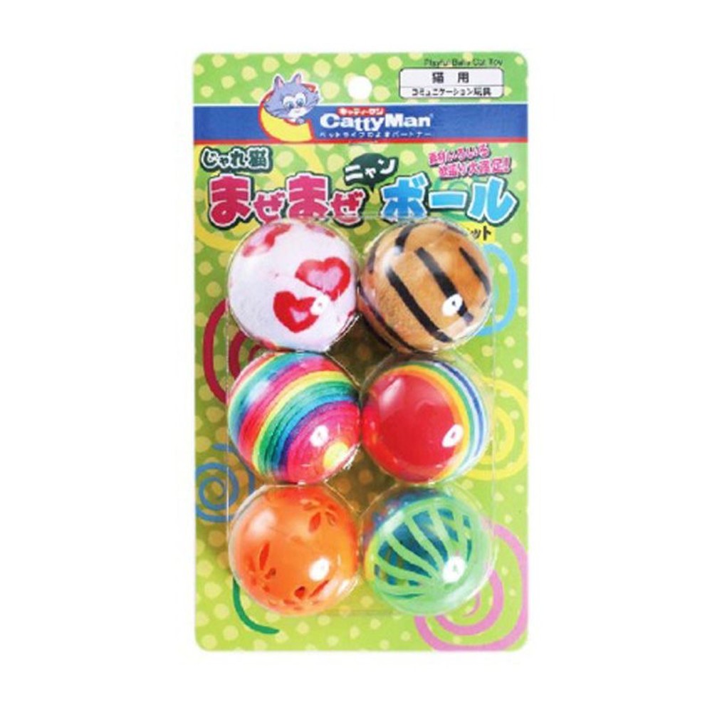じゃれ猫　まぜまぜニャンボール　6個セット, その他カラー１, その他サイズ１