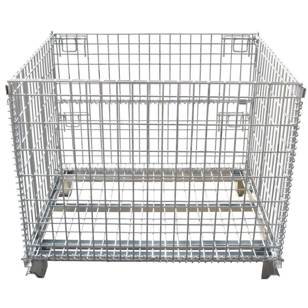 メッシュカーゴ　１０００ｘ８００ｘ８４０, シルバー, 1000&times;800&times;840mm