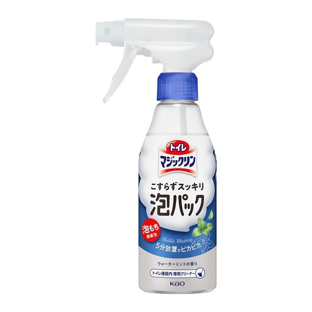 トイレマジックリン　こすらずスッキリ泡パック　ウォーターミントの香り　本体　３００ｍｌ, ウォーターミントの香り, 300ml