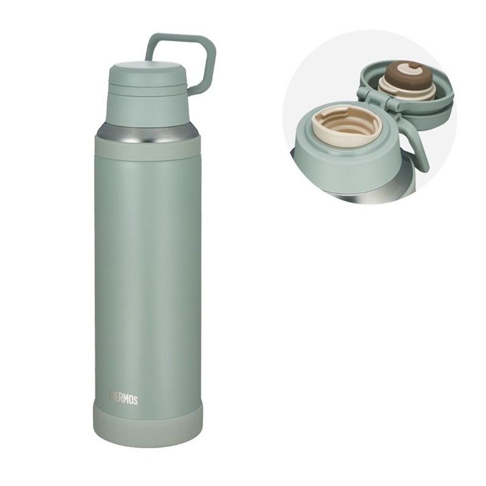 サーモス　真空断熱ケータイマグ ＪＯＹー１５００ ＡＳＧ, アッシュグリーン, 1.5L
