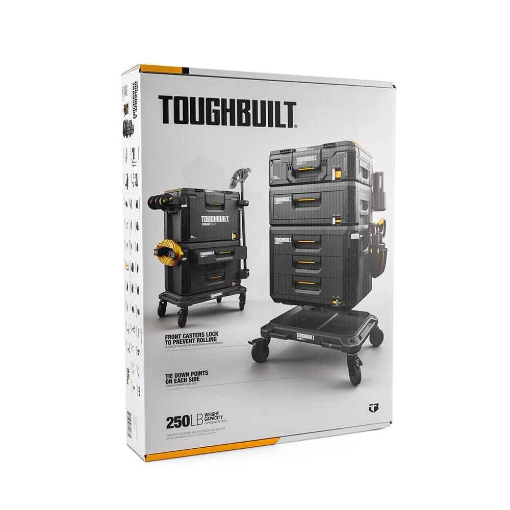 TOUGHBUILT（タフビルト）STACK TECH(スタックテック) 　ドーリーカート, ブラック, TB-B1-T-10