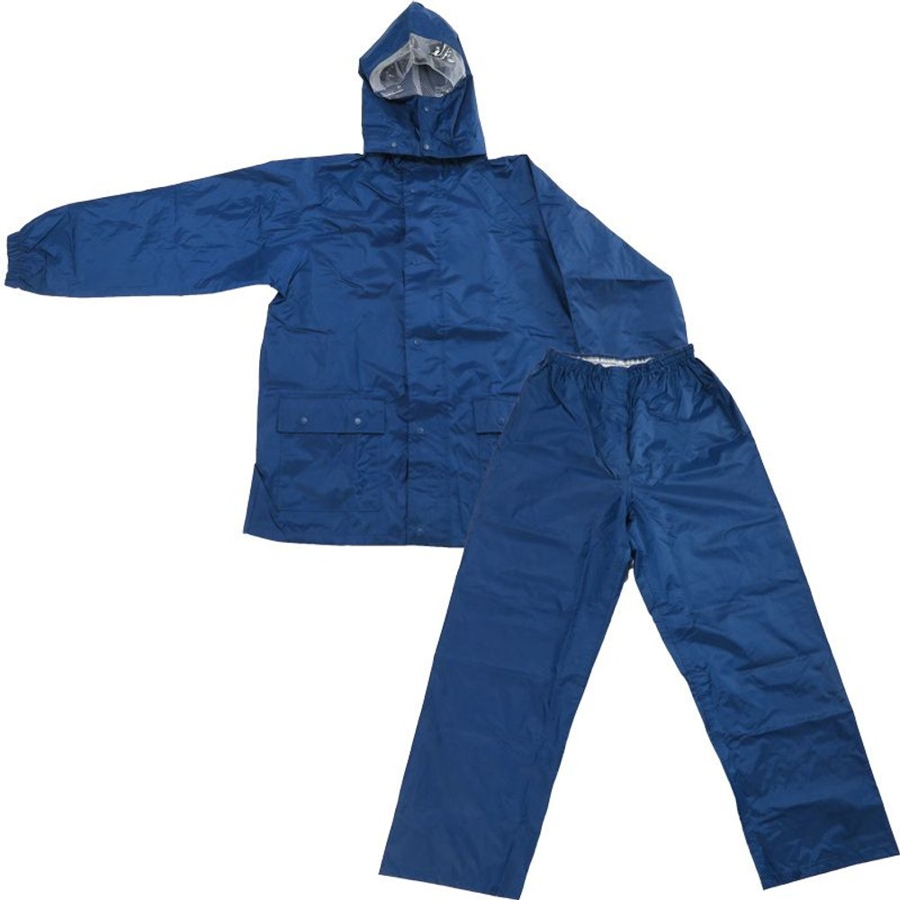 防水にこだわったレインスーツ　ネイビー, ネイビー（M）, Ｍサイズ