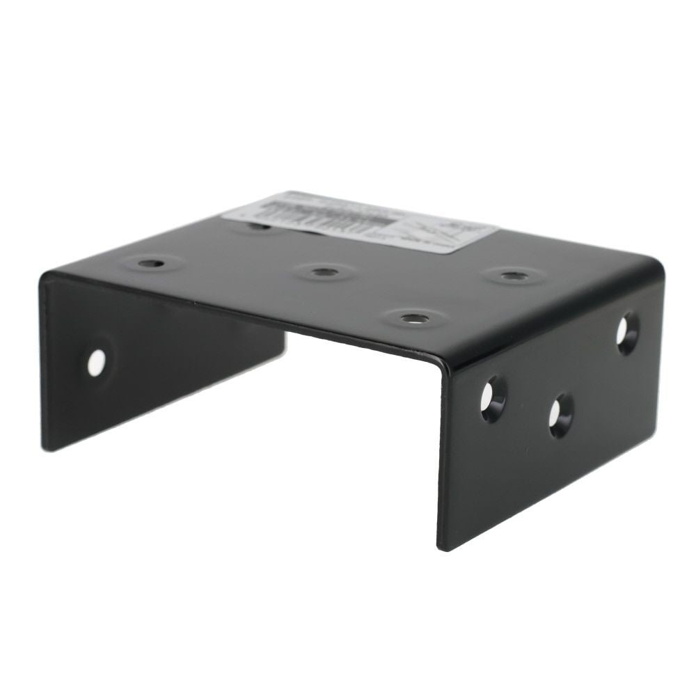 DAIDOHANT 2&times;4サポート コの字型 タイプ4 24-K4-BK, 黒, 1個入り