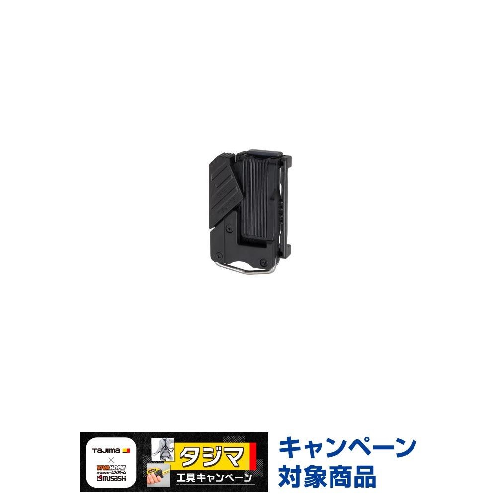 TAJIMA（タジマ）　セフホルダー胴ベルト用 樹脂 左用　SF-LHLD, ブラック, 胴ベルト用