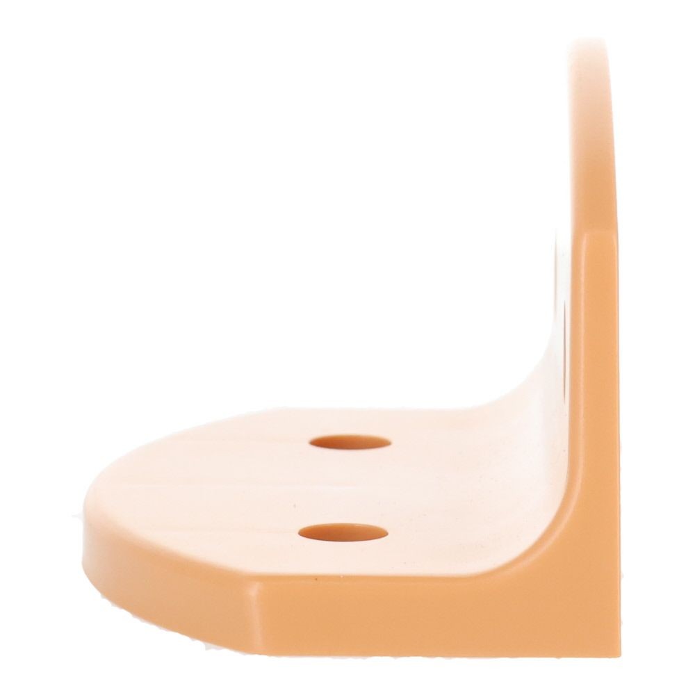 ２ｘ４ブラケット用 棚受, ブラック, 1組