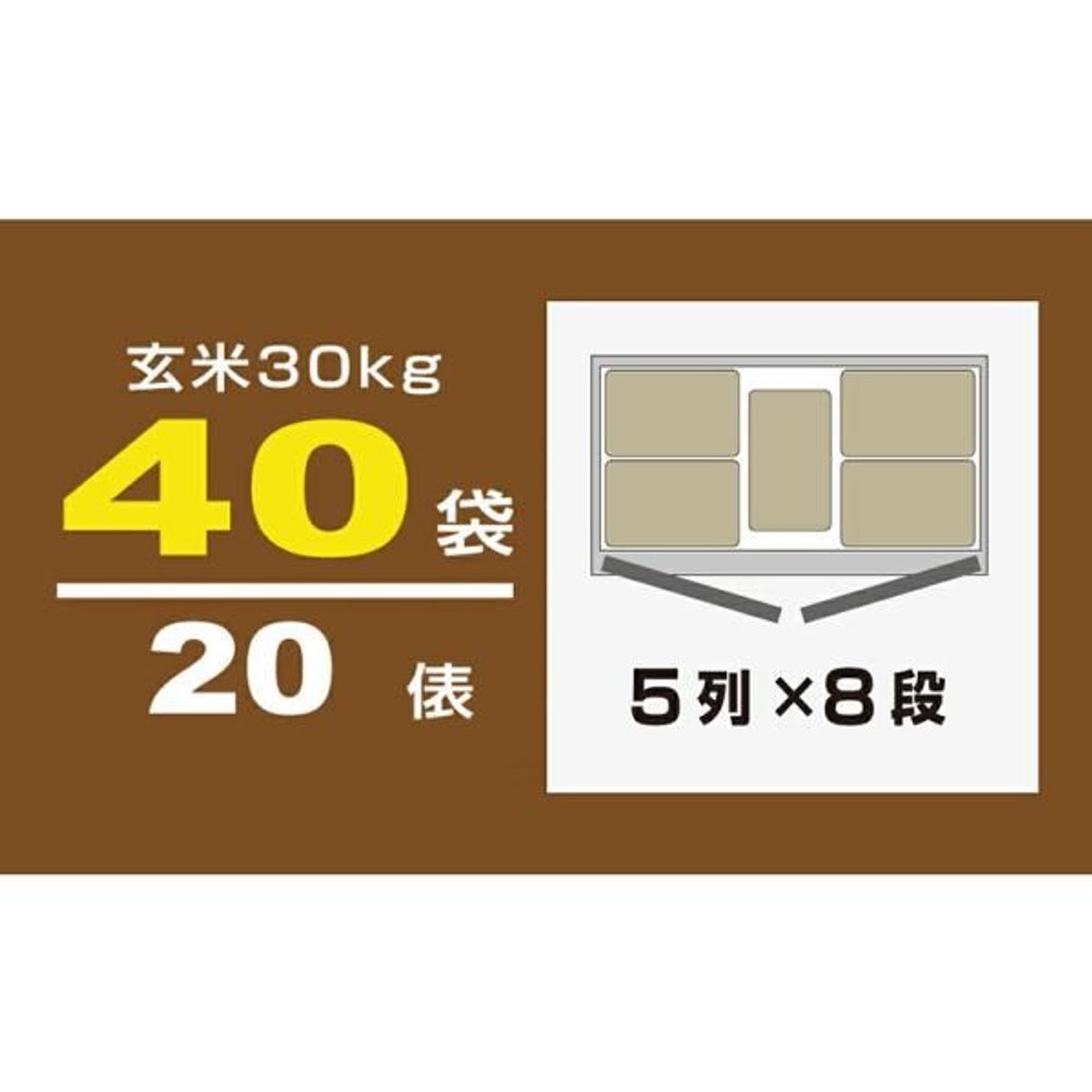 アルインコ 100V 玄米専用保冷庫 40袋用 LHR40 玄米保冷庫 米っとさん【メーカー直送 代引不可】 ※納期約2ケ月, その他カラー１, その他サイズ１