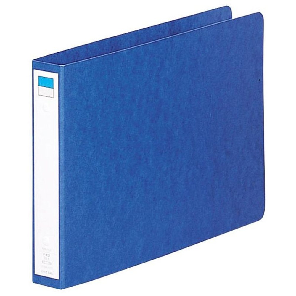 リヒト　リングファイルＢ5Ｅ　Ｆ832　アイ, 藍, B5ヨコ
