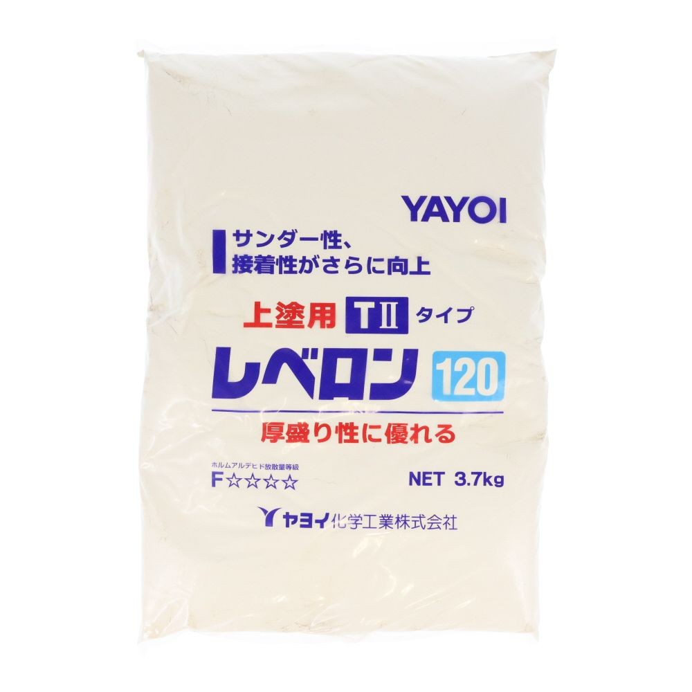 ヤヨイ　上塗用パテ　レベロン　１２０　３．７ｋｇ, 黄, 3.7kg