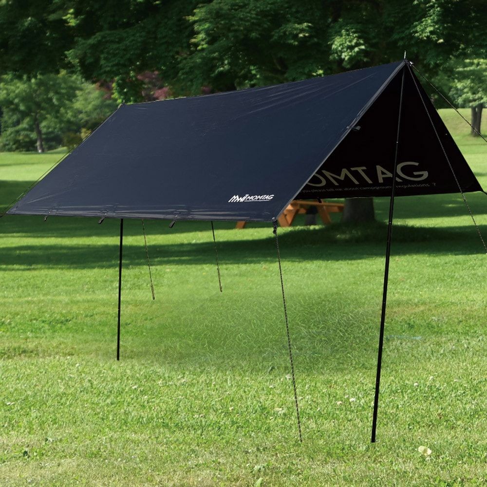 MOMTAG レクタタープ, ブラック, -