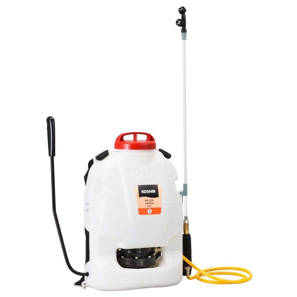 【現行品】工進　背負い式手動噴霧器　ＲＷー7ＤＸ, ホワイト, 7L（RW7DX）