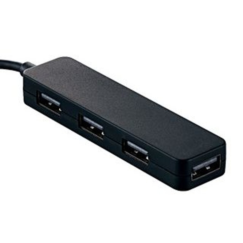 ＵＳＢ2．0ハブＵ2ＨーＳＮ4ＮＢＢＫ, ブラック, 4ポート