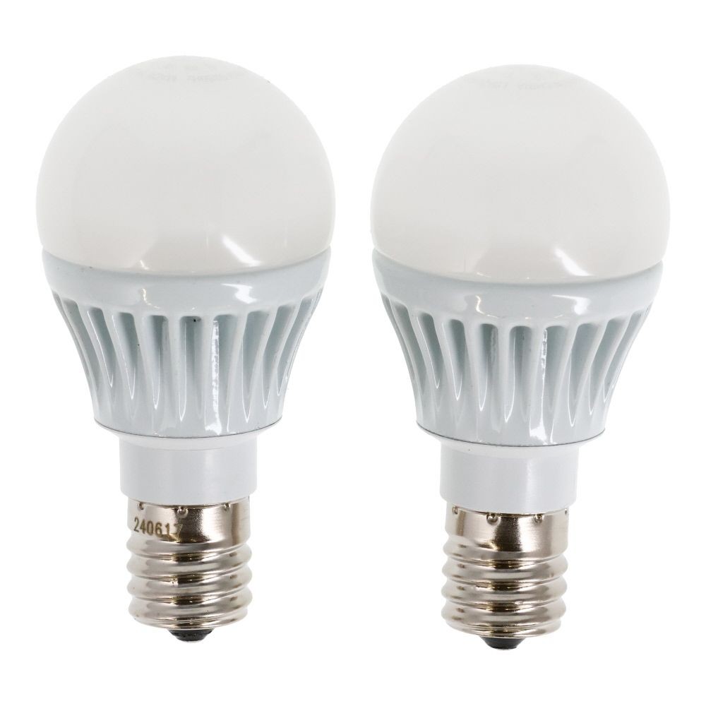 ウィザ WIZ'A 高演色ＬＥＤ電球 ６０Ｗ形相当 ２個入 Ｅ１７, 電球色, 60W形