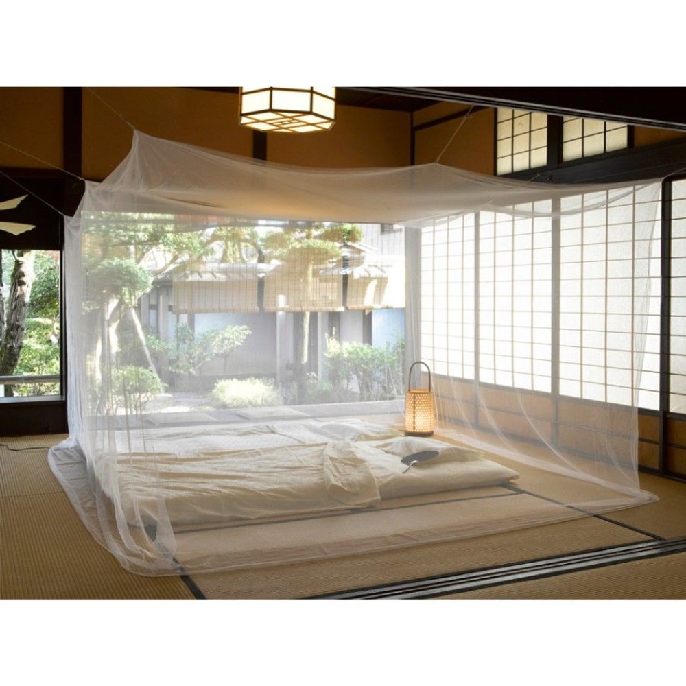 吊り下げ蚊帳　3帖用〜6帖用, ホワイト（4.5帖）, 3帖用
