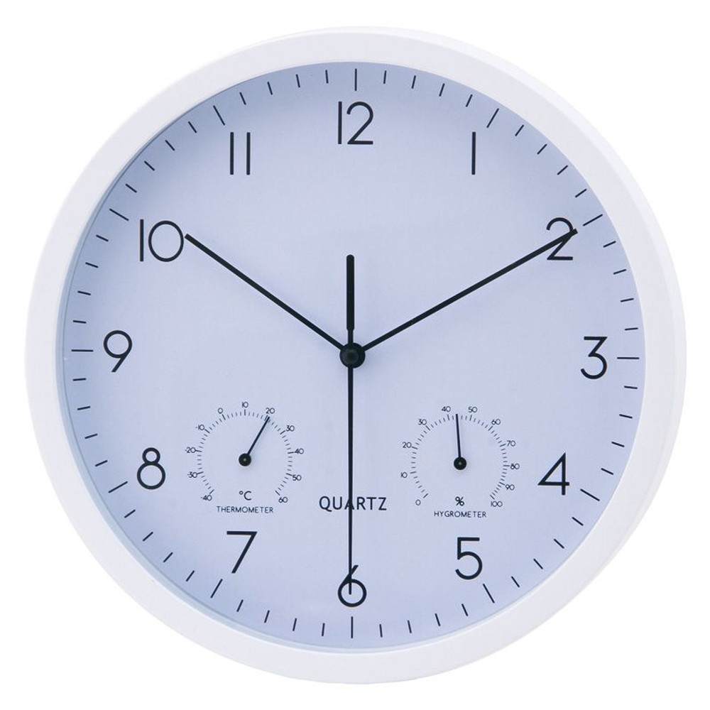 掛時計温湿度計付　ベゼル