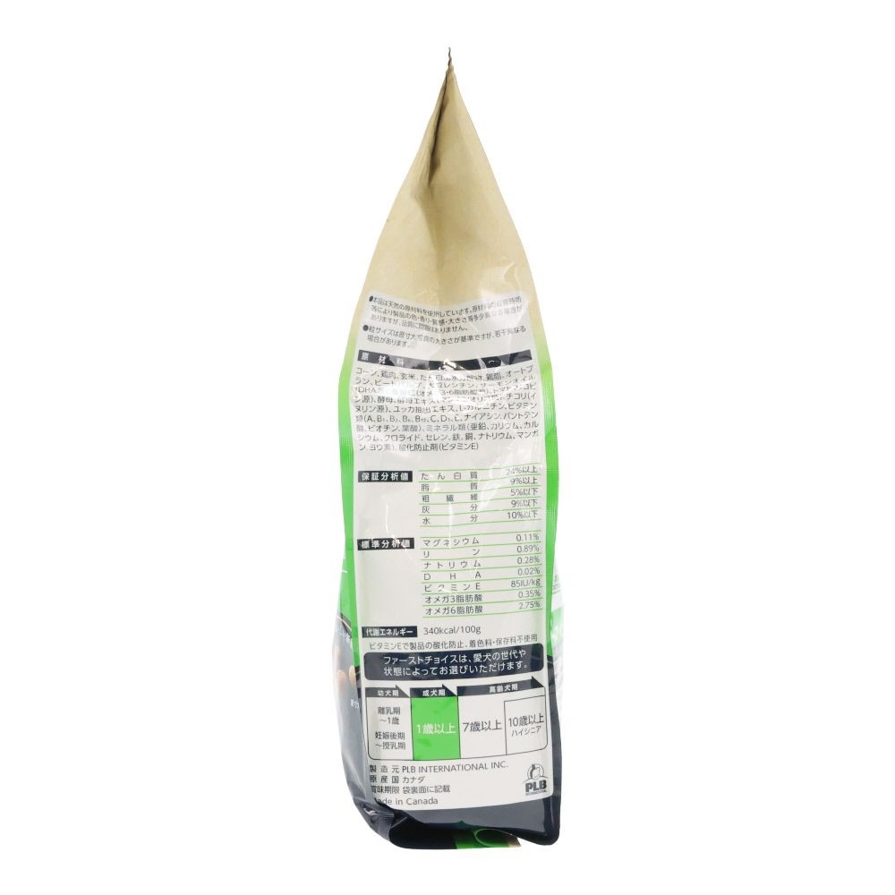 ファーストチョイス　ＣｈｏｉｃｅＳ成犬１歳以上に, 成犬1歳以上, 600g