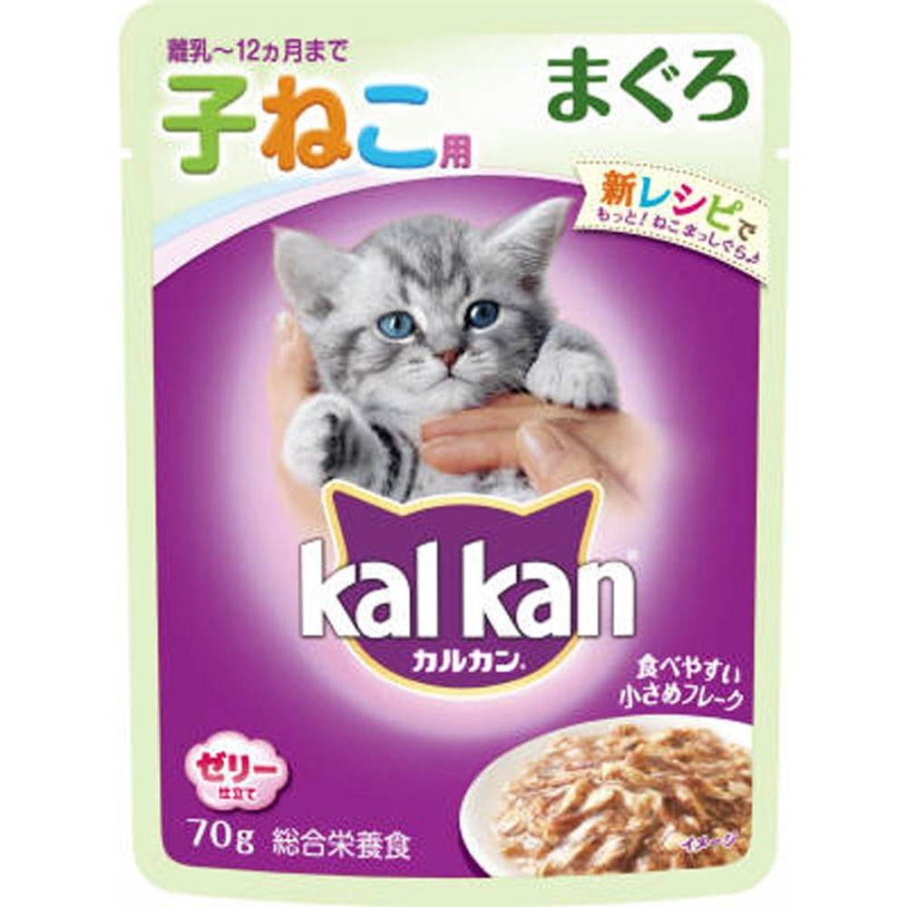 ＭＪ味わいセレクト12ヶ月までの子猫用まぐろ70ｇ