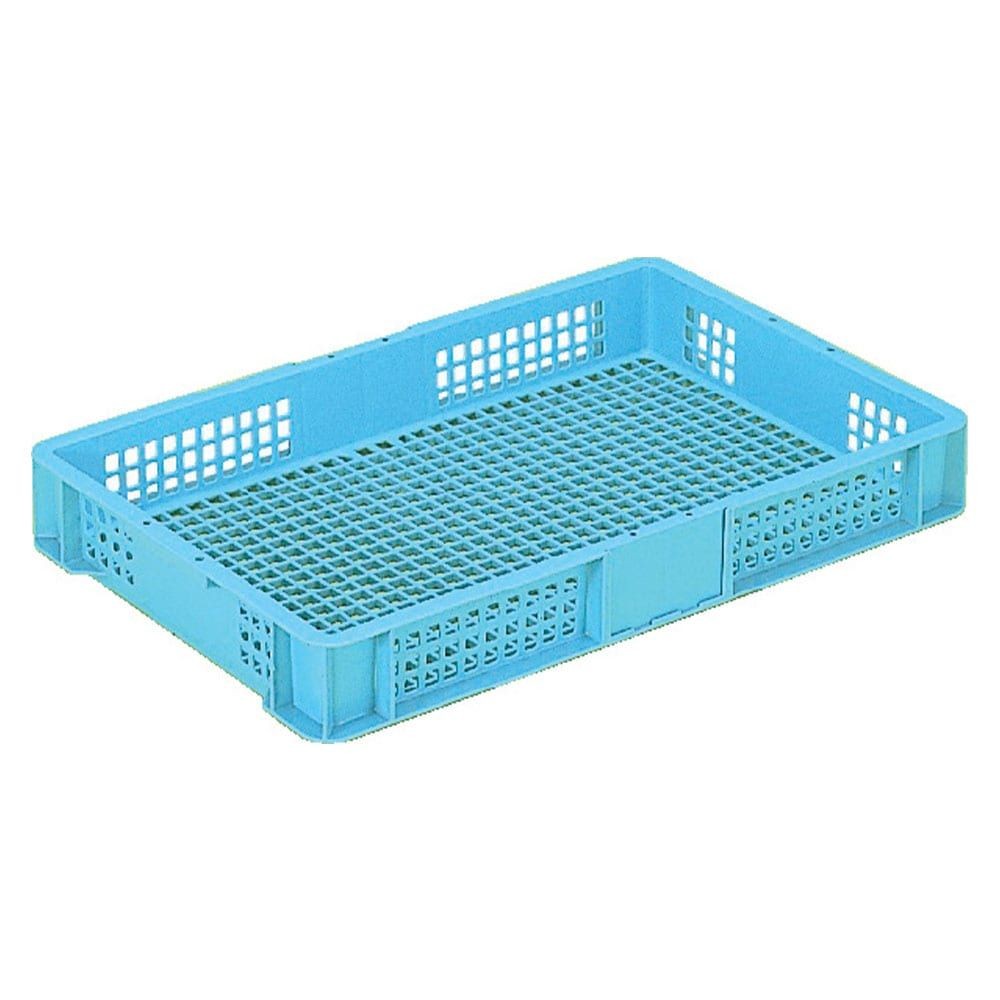 サンコー サンテナー B#20-2 ライトブルー 102402-00 ×10個セット【メーカー直送・代引不可】【法人限定】, ライトブルー, 10P