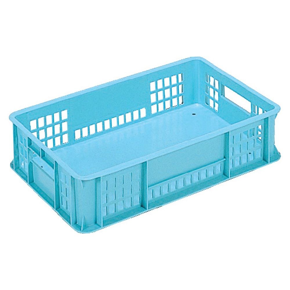 サンコー サンテナー B#17K ライトブルー 101705-00 &times;10個セット【メーカー直送・代引不可】【法人限定】, ライトブルー, 10P