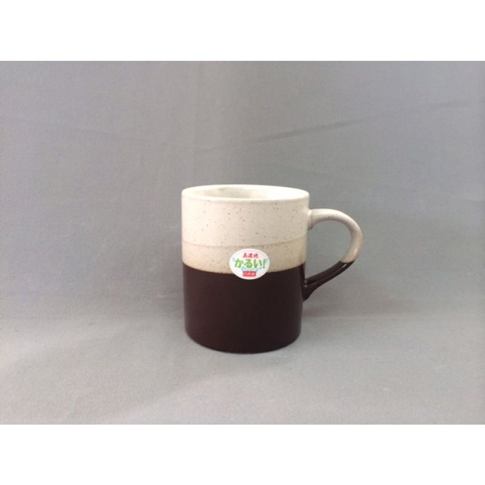 軽量土物マグ　塗分け　茶, その他カラー１, その他サイズ１