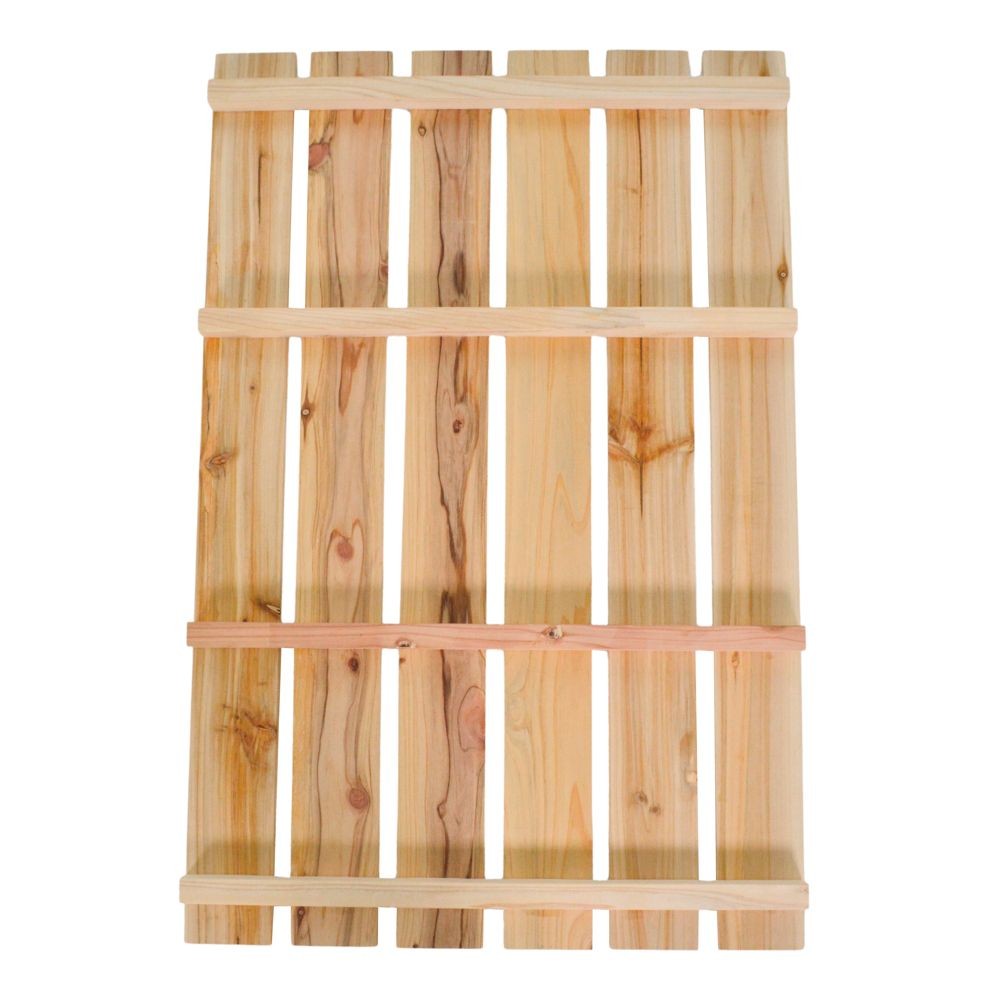 天然木 杉すのこ（大）　約８５&times;５６ｃｍ, 杉, 大