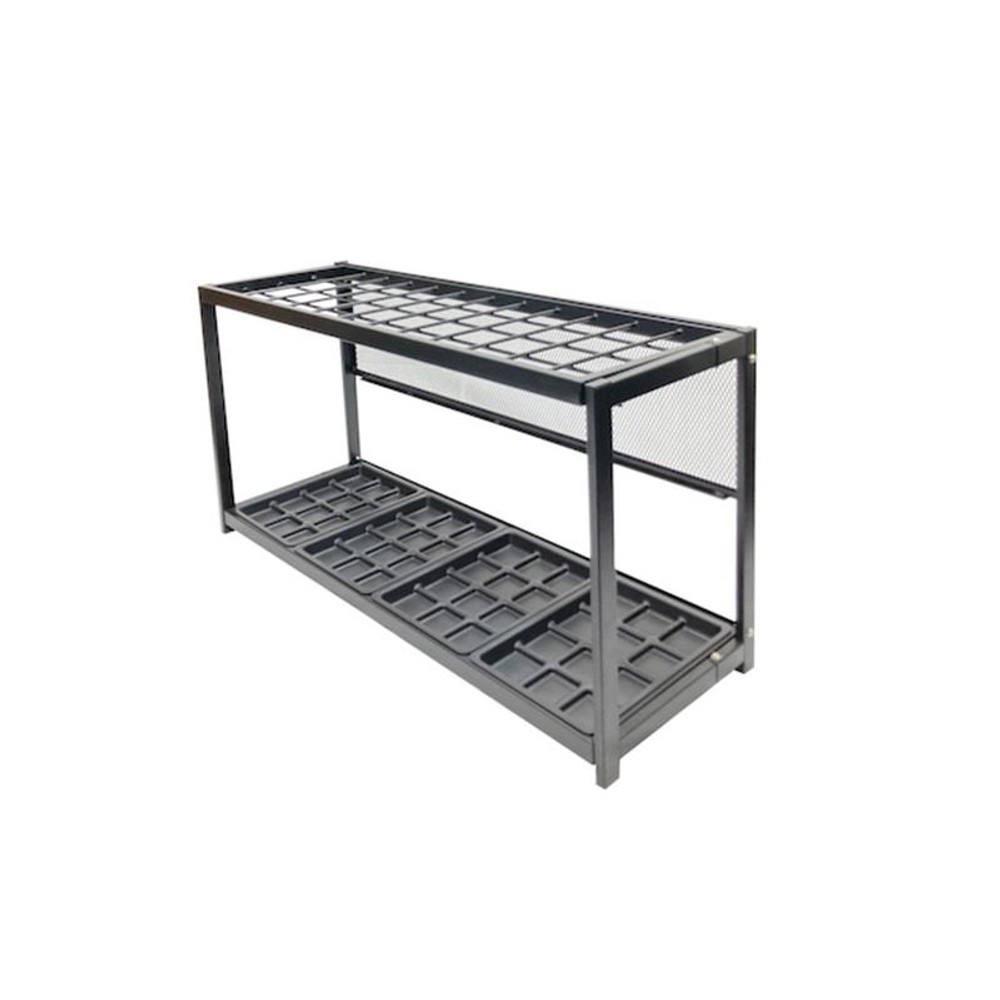 折りたたみ式傘立て48本用【メーカー直送・代引不可】【法人限定】, ブラック, 48本用