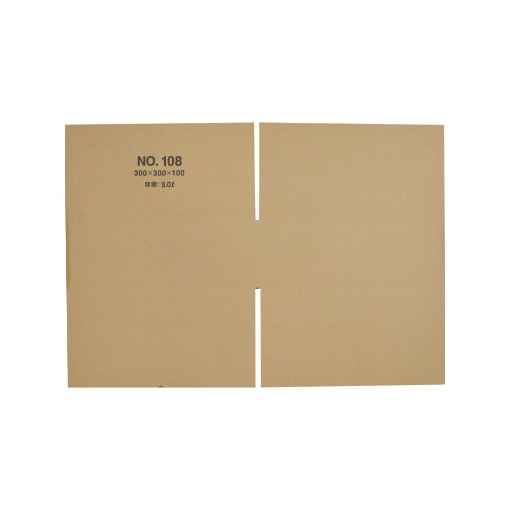 １０８　ダンボール　３００&times;３００&times;１００, -, 80