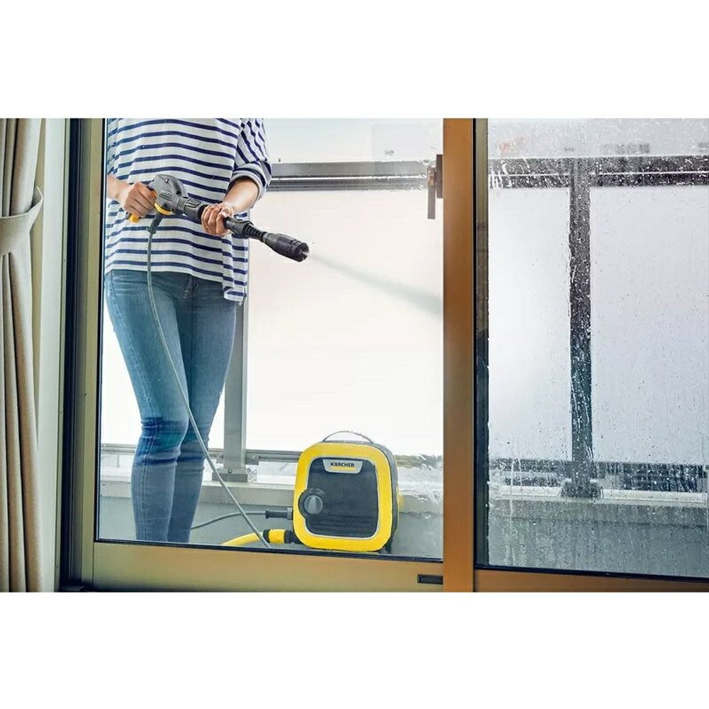 KARCHER（ケルヒャー） 高圧洗浄機 K MINI, イエロー, 50Hz/60Hz共用