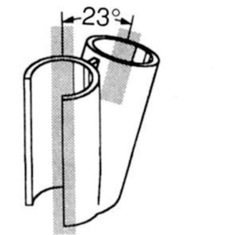 YAZAKI 矢崎化工 イレクタープラスチックジョイント J-14 S すじかい用 Φ28用, ブラック, J-14 S（すじかい用）
