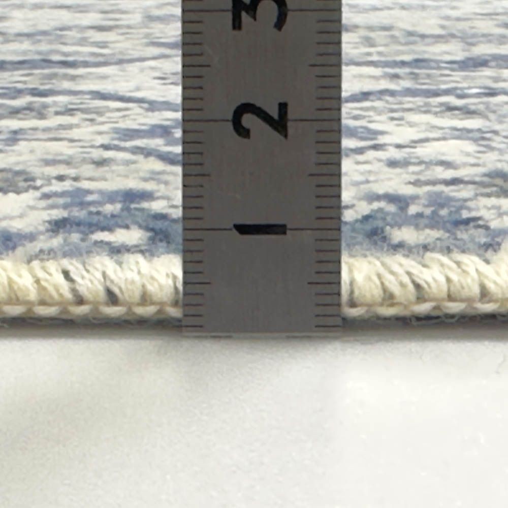 洗える・すべりにくい・抗菌防臭・床暖房対応 国産モケット廊下敷き RVA 80&times;240cm ブルー, ブルー, 80&times;240cm