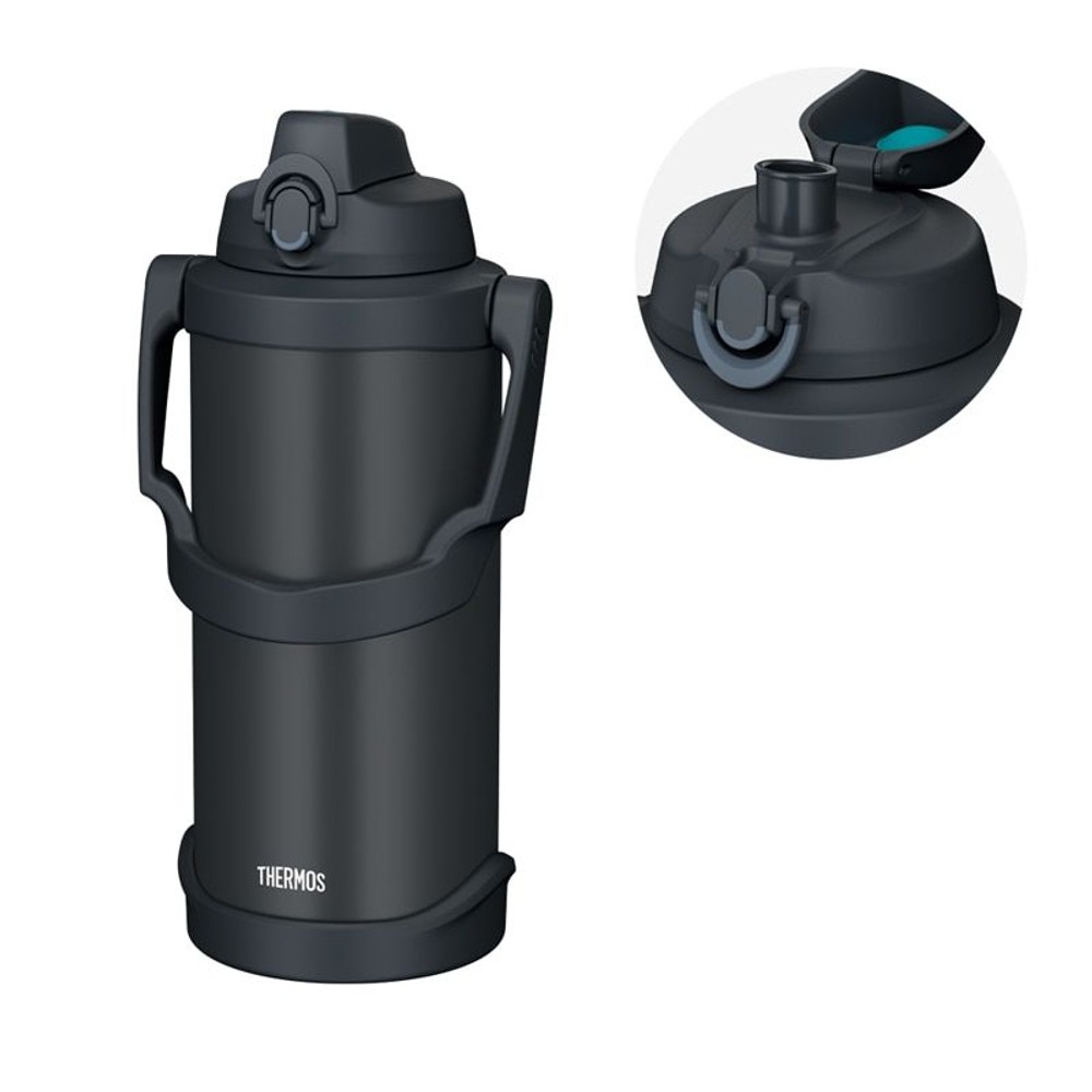 サーモス　真空断熱スポーツジャグ　ＦＪＱー３００１　ＢＫーＪ, ブラックジェイド, 3.0L