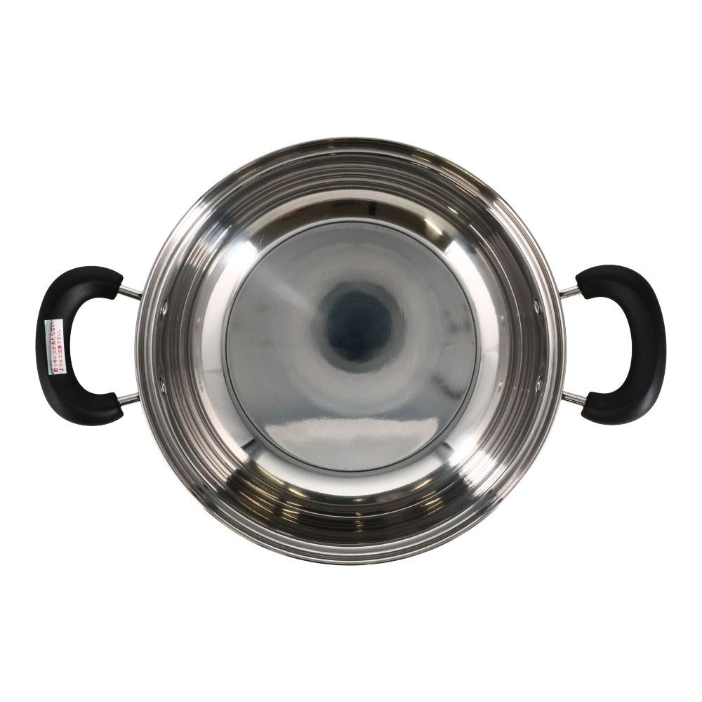 ウィザ WIZ'A ステン三層底両手鍋　２２cm, -, 22cm