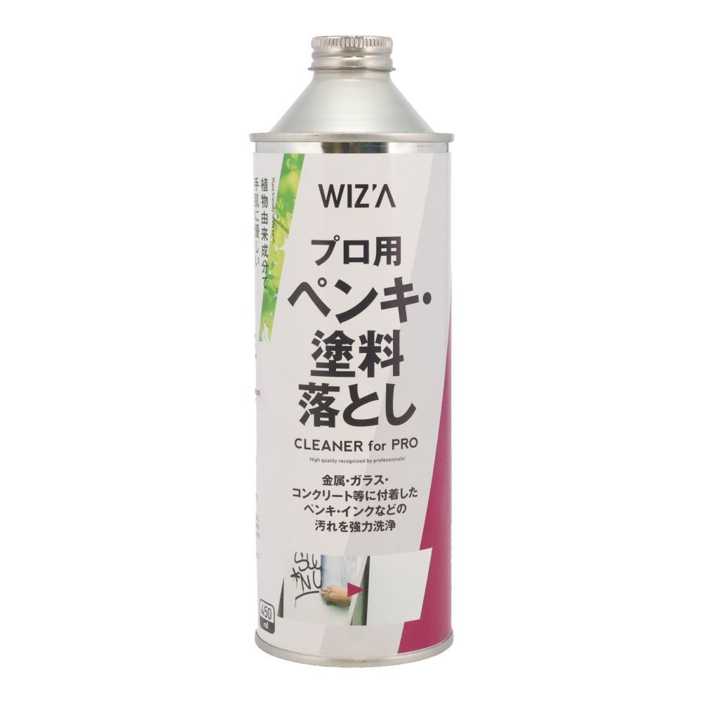 WIZ'A ウィザ 　ペンキ塗料クリーナー４５０ｍｌ, ペンキ・塗料用, 450ml