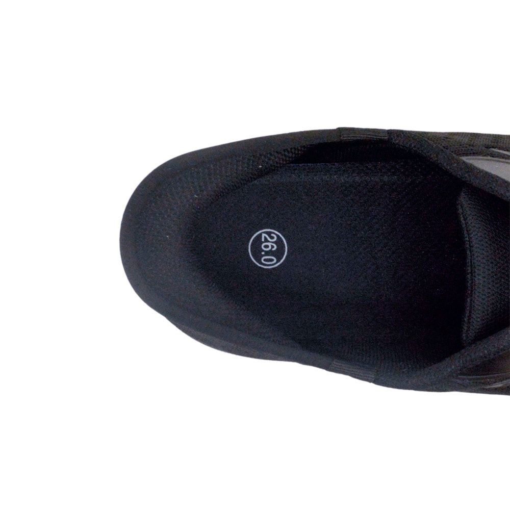 ウィザ WIZ'A 立ったまま履けるセーフティシューズ ブラック