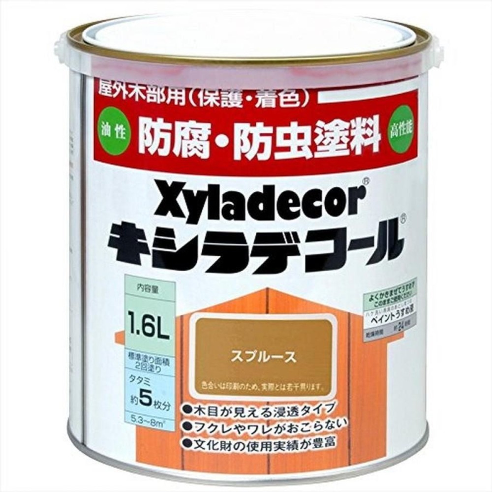 キシラデコール 1.6L #115　スプルース, スプルース, 1.6L