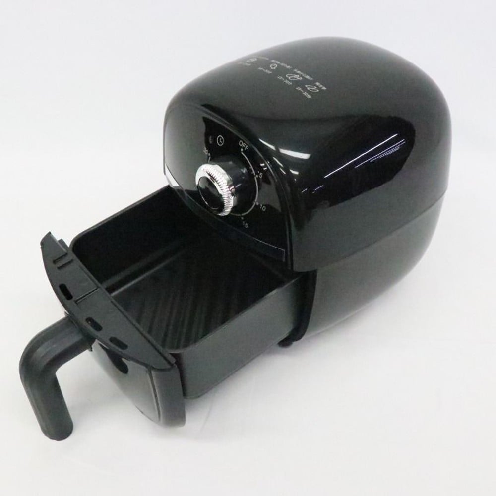 ノンオイルコンパクトフライヤー HLM-016BK, ブラック, ノンオイルコンパクトフライヤー