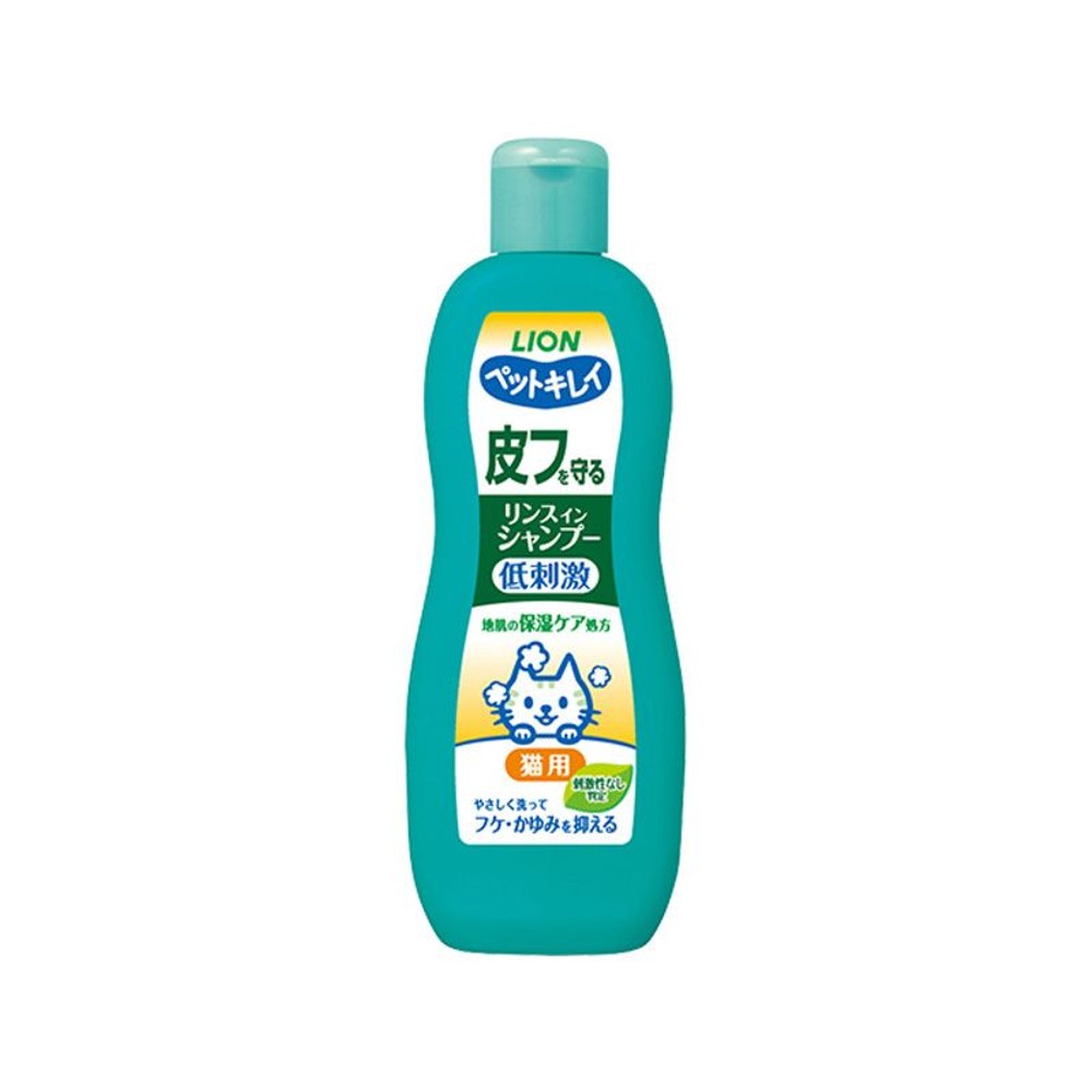 ライオン　ペットキレイ　皮フを守るリンスインシャンプー, 犬用（つめかえ用）, 400ml