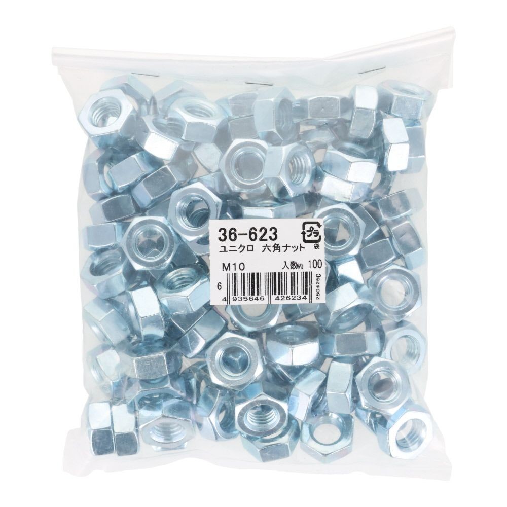 ＯＨＳＡＴＯ　六角ナット　Ｍ１０　１００入, 六角ナット, M10