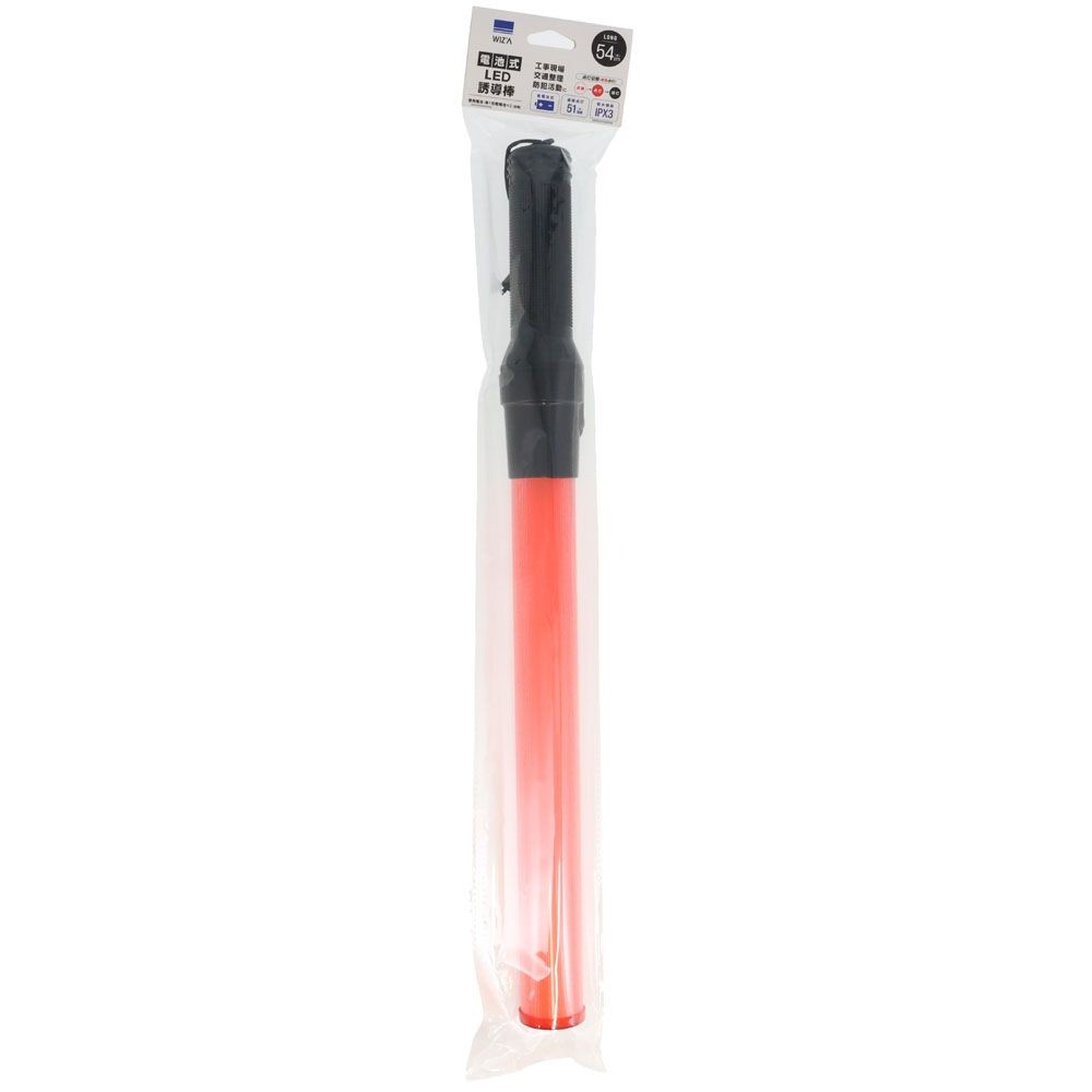 ウィザ WIZ'A 電池式ＬＥＤ誘導棒　５４ｃｍ　赤色, 赤, 54cm